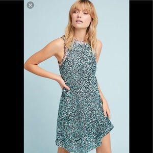 Anthropologie Sequin Swing Dress